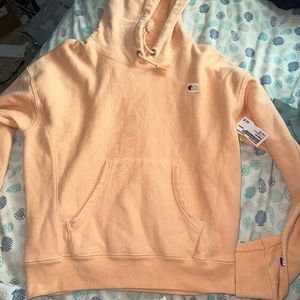Champion Peach Reverse Weave Hoodie